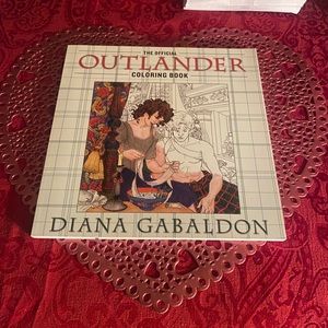 Official Outlander adult coloring book NEW 45 oh